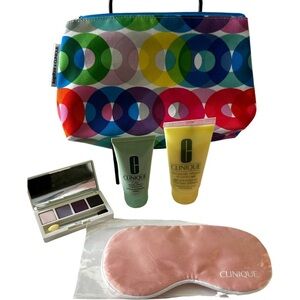 Clinique Eyeshadow Palette with Purple and Pink Shades